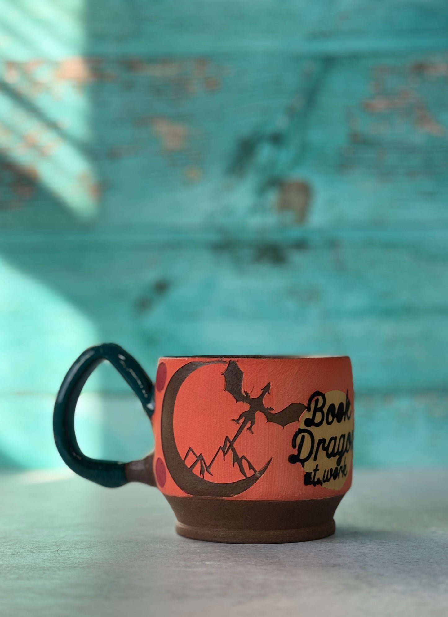 Mug - Book Dragon at work
