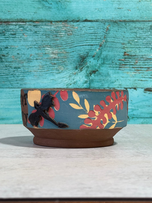 Bowl - Dragon - Blue