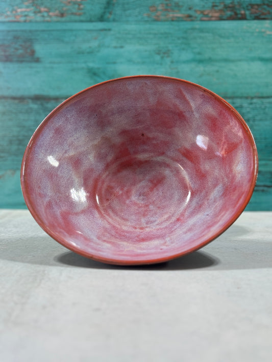 Bowl - Serving - medium red