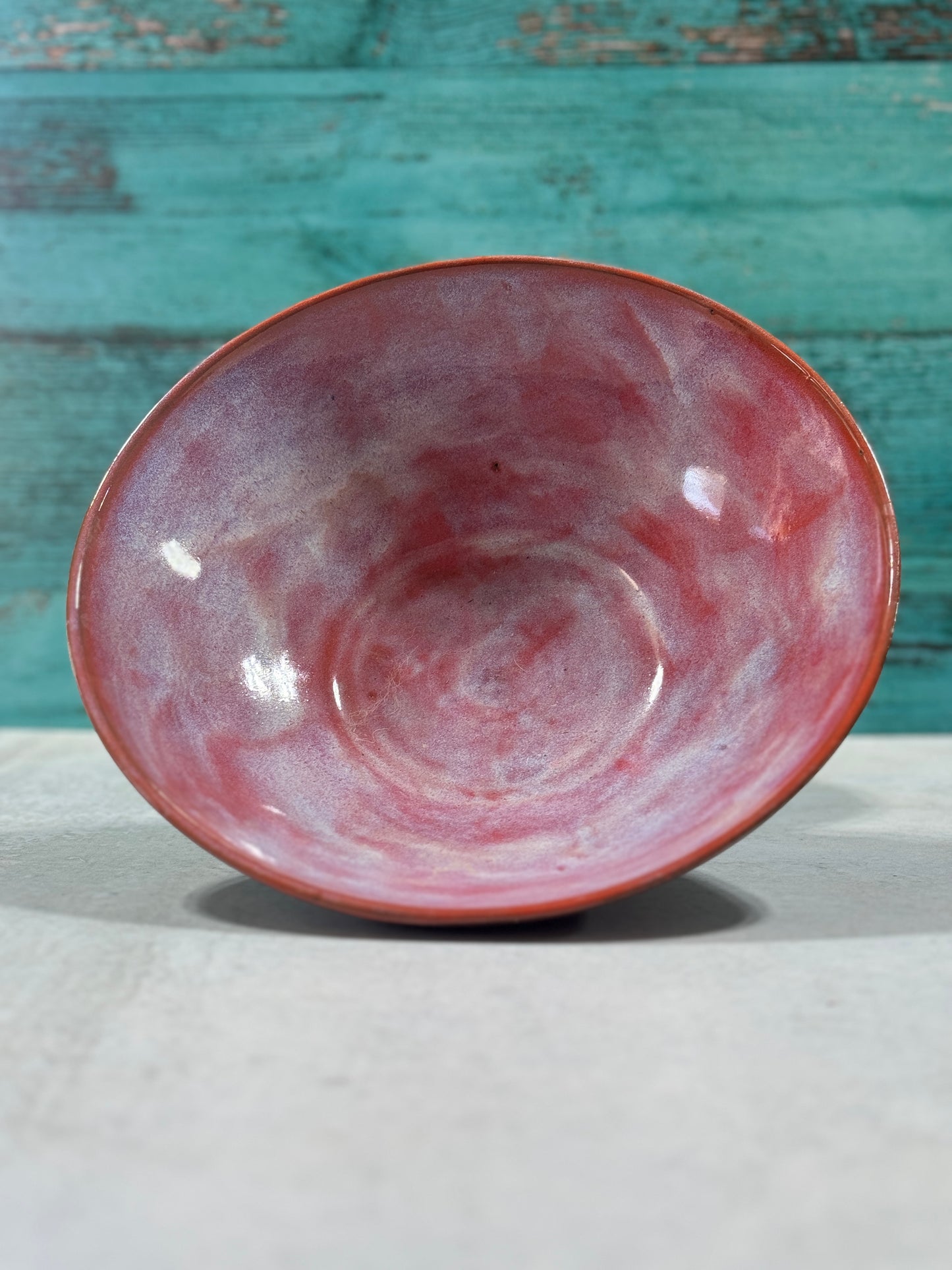 Bowl - Serving - medium red