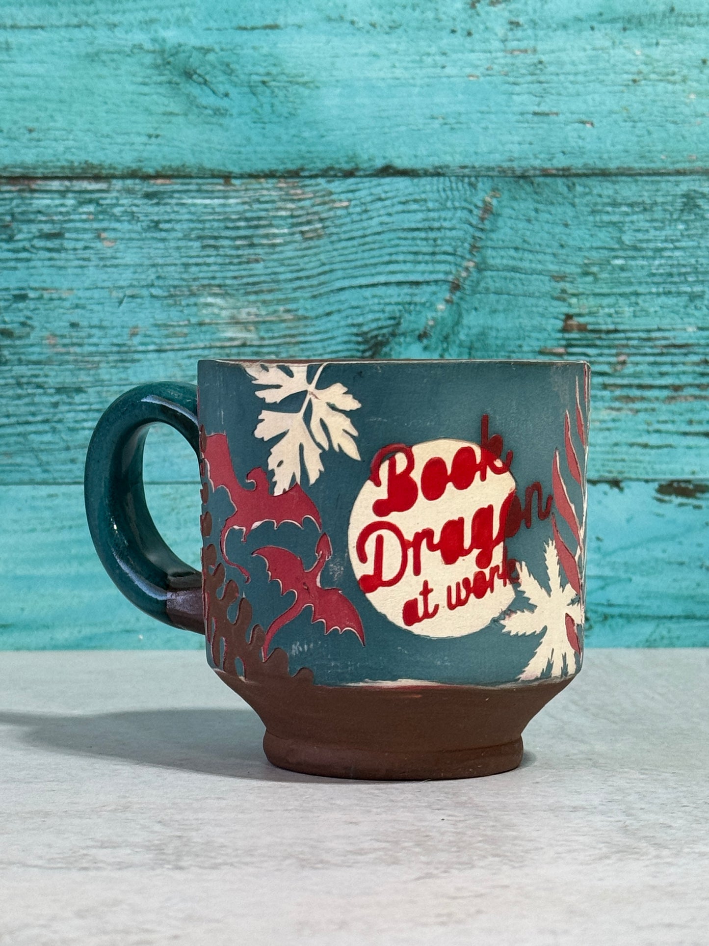 Mug - Book Dragon at work
