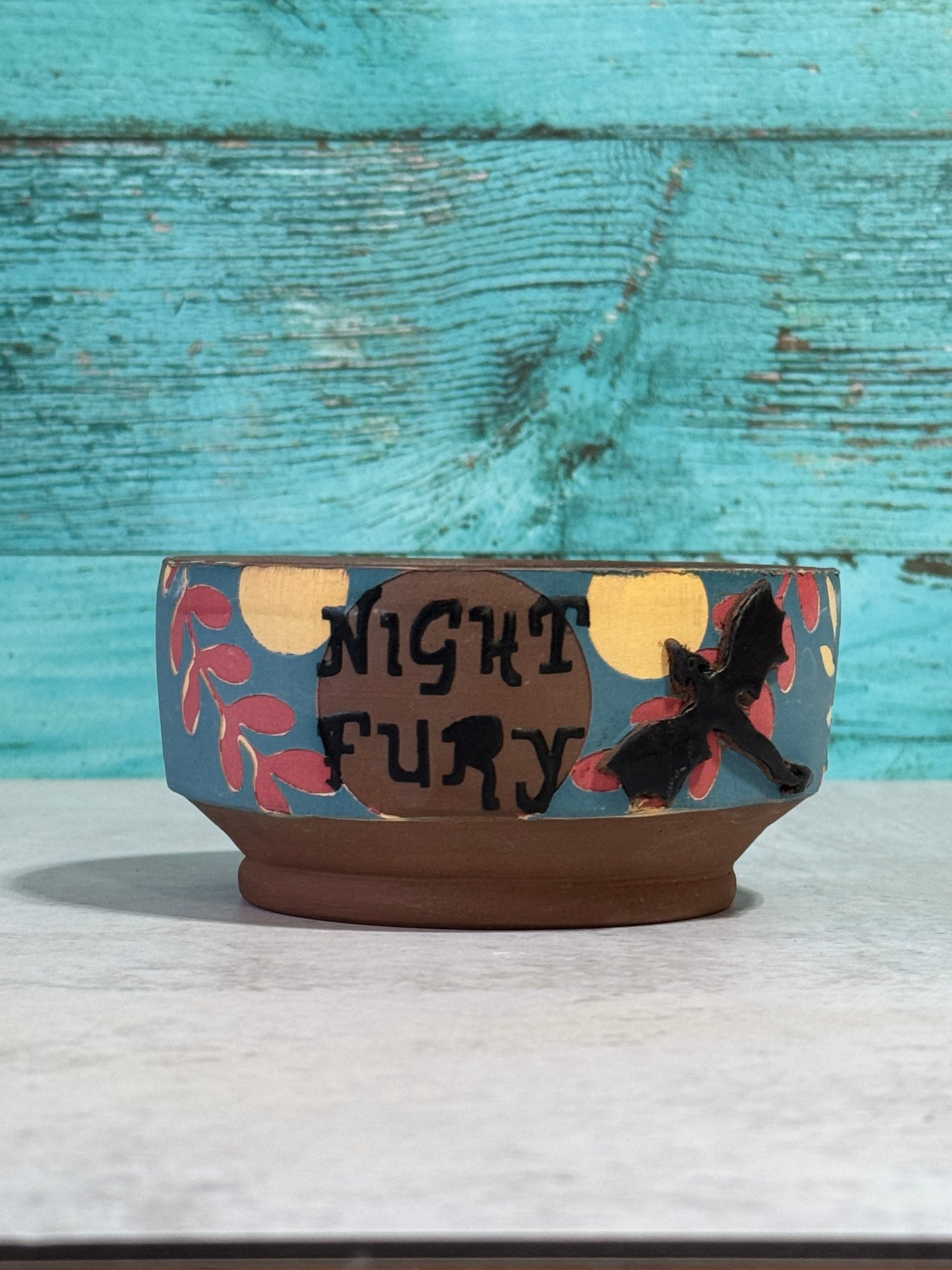 Bowl  - Dragon - Blue