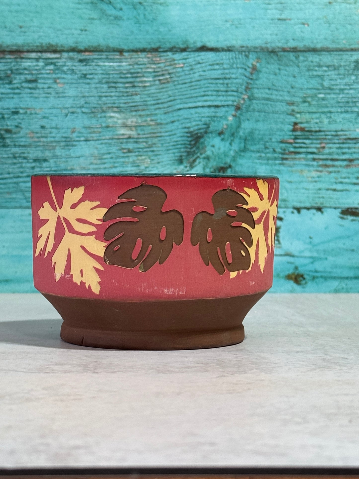 Bowl  - Dragon - red