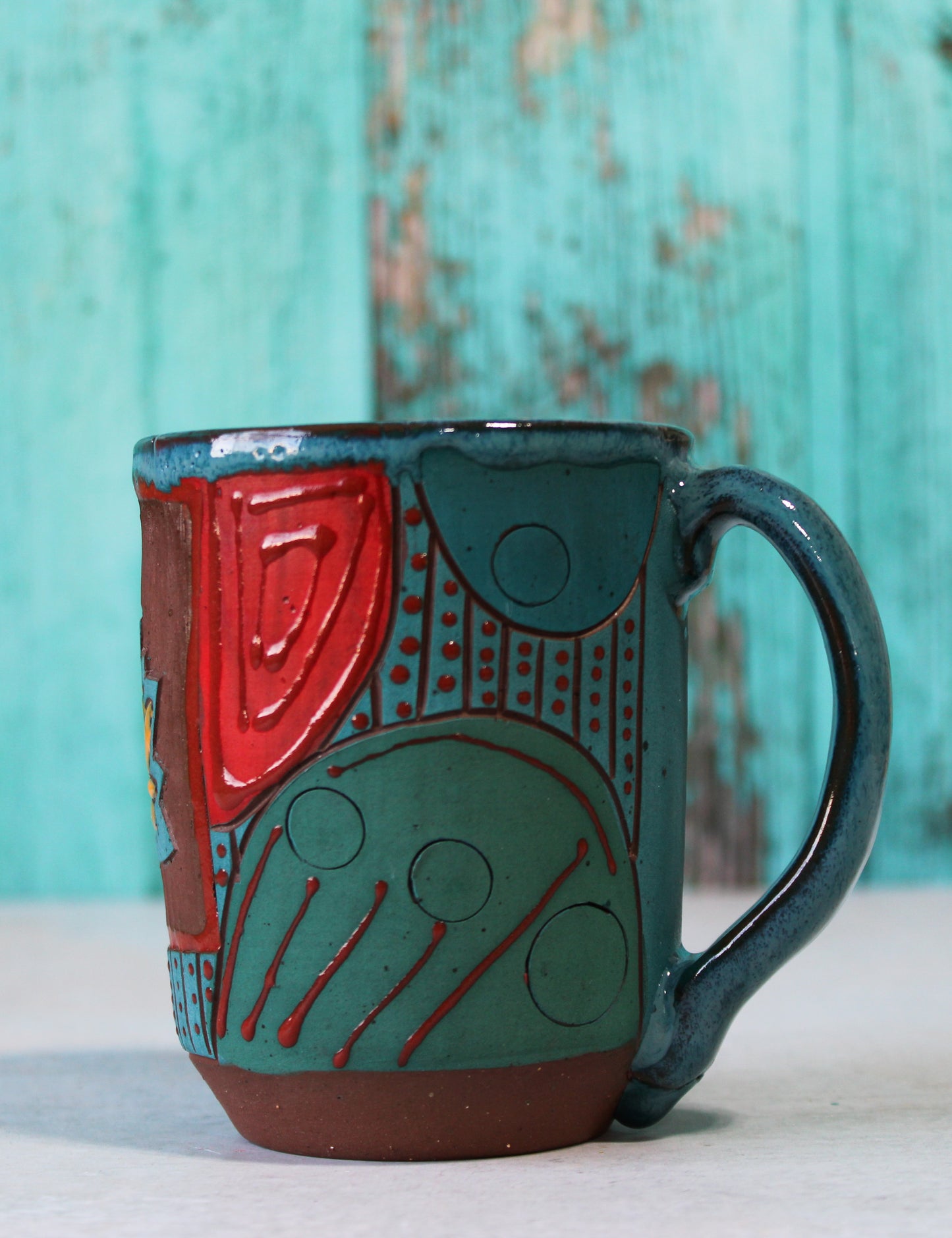 Mug - Carved Lotus  17