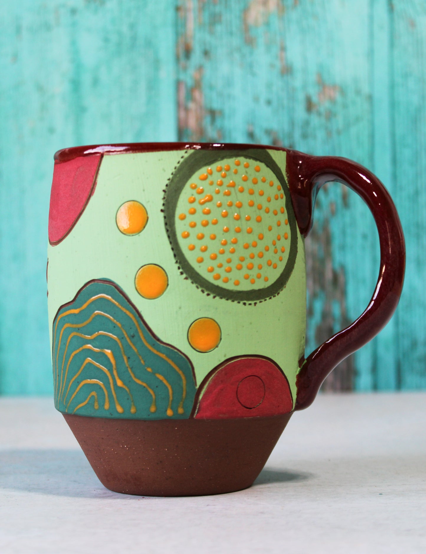 Mug - Carved Lotus  19