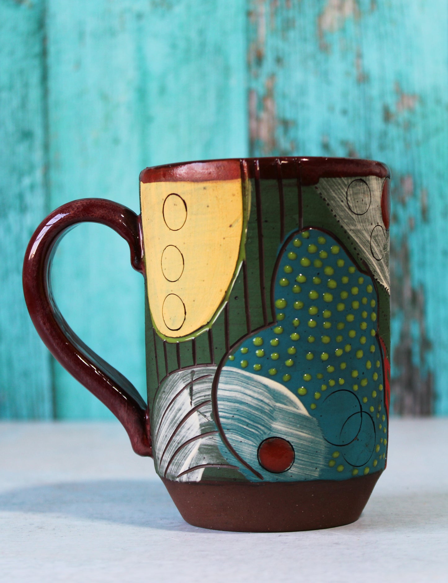 Mug - Carved Lotus  22