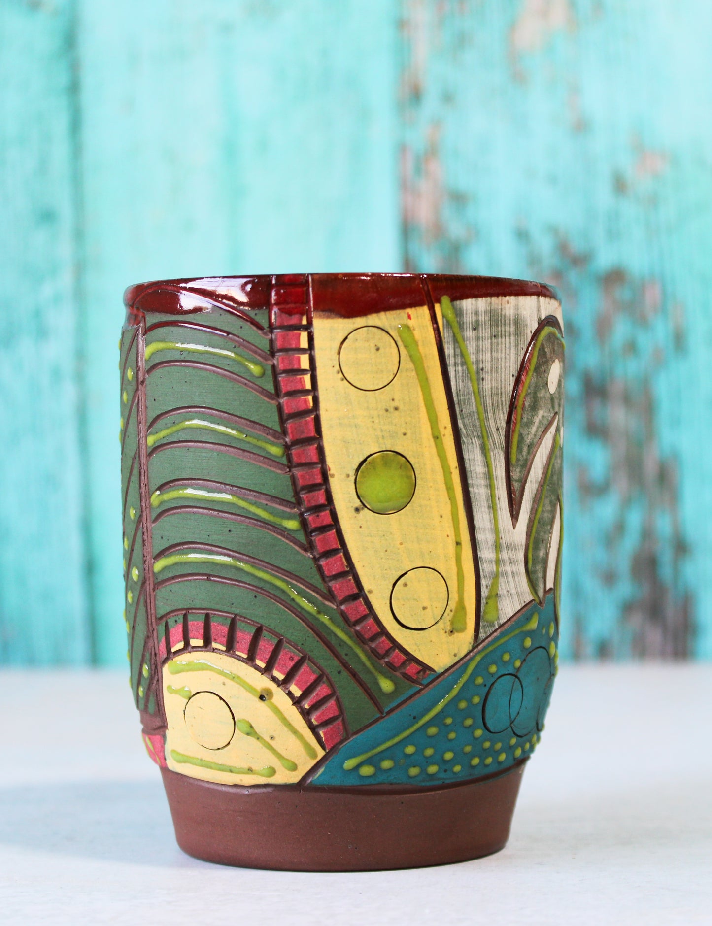 Mug - Carved Lotus  23