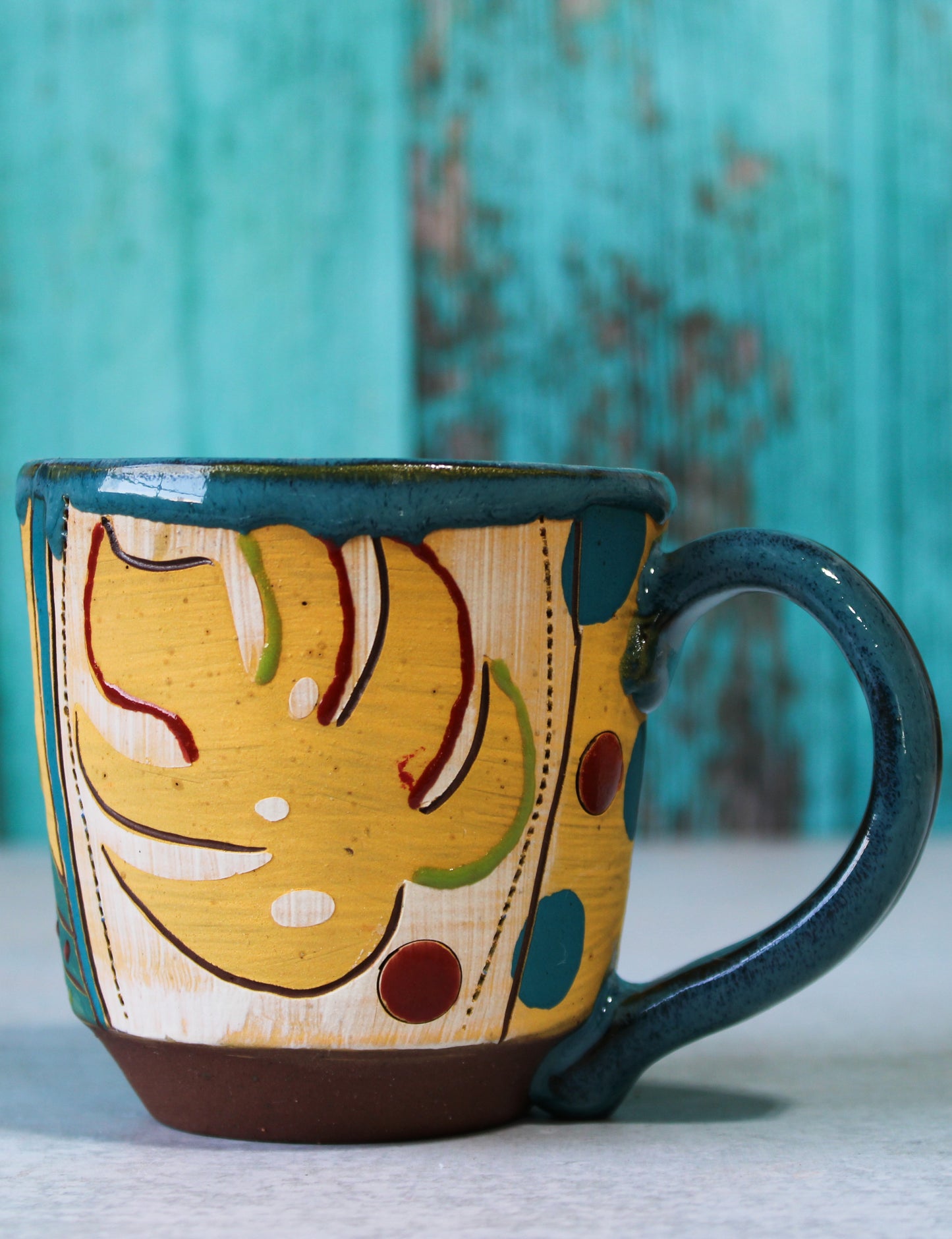 Mug - Carved Lotus  31