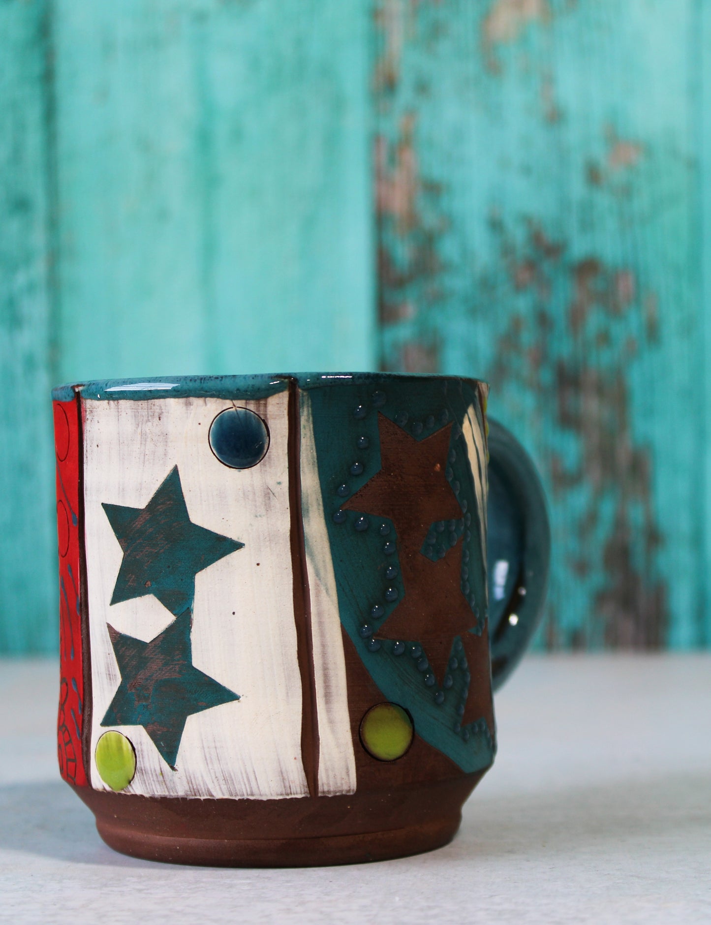 Mug - Carved Lotus  32