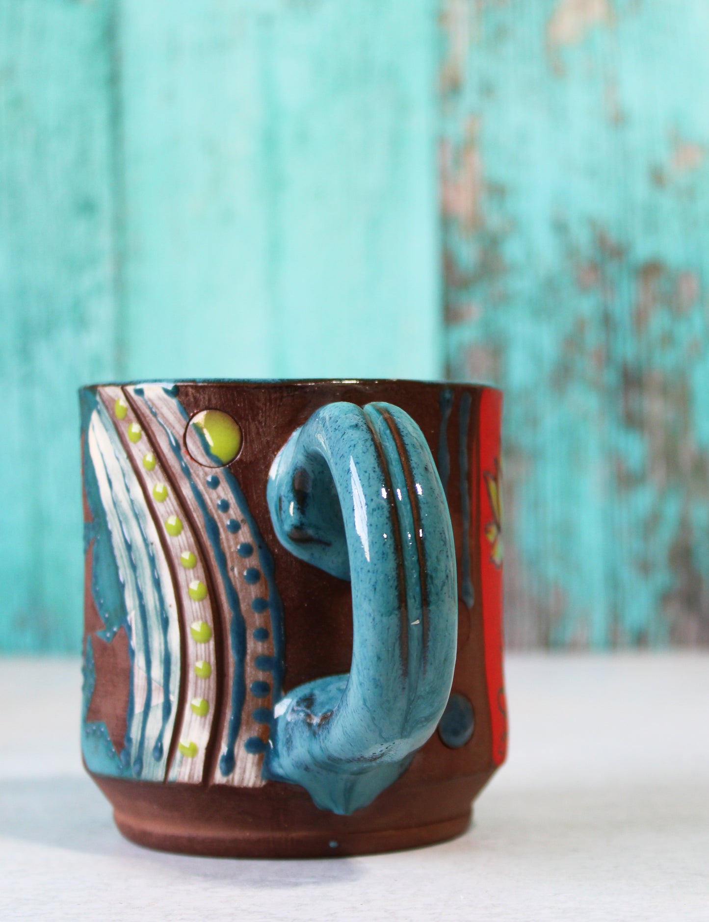 Mug - Carved Lotus  32