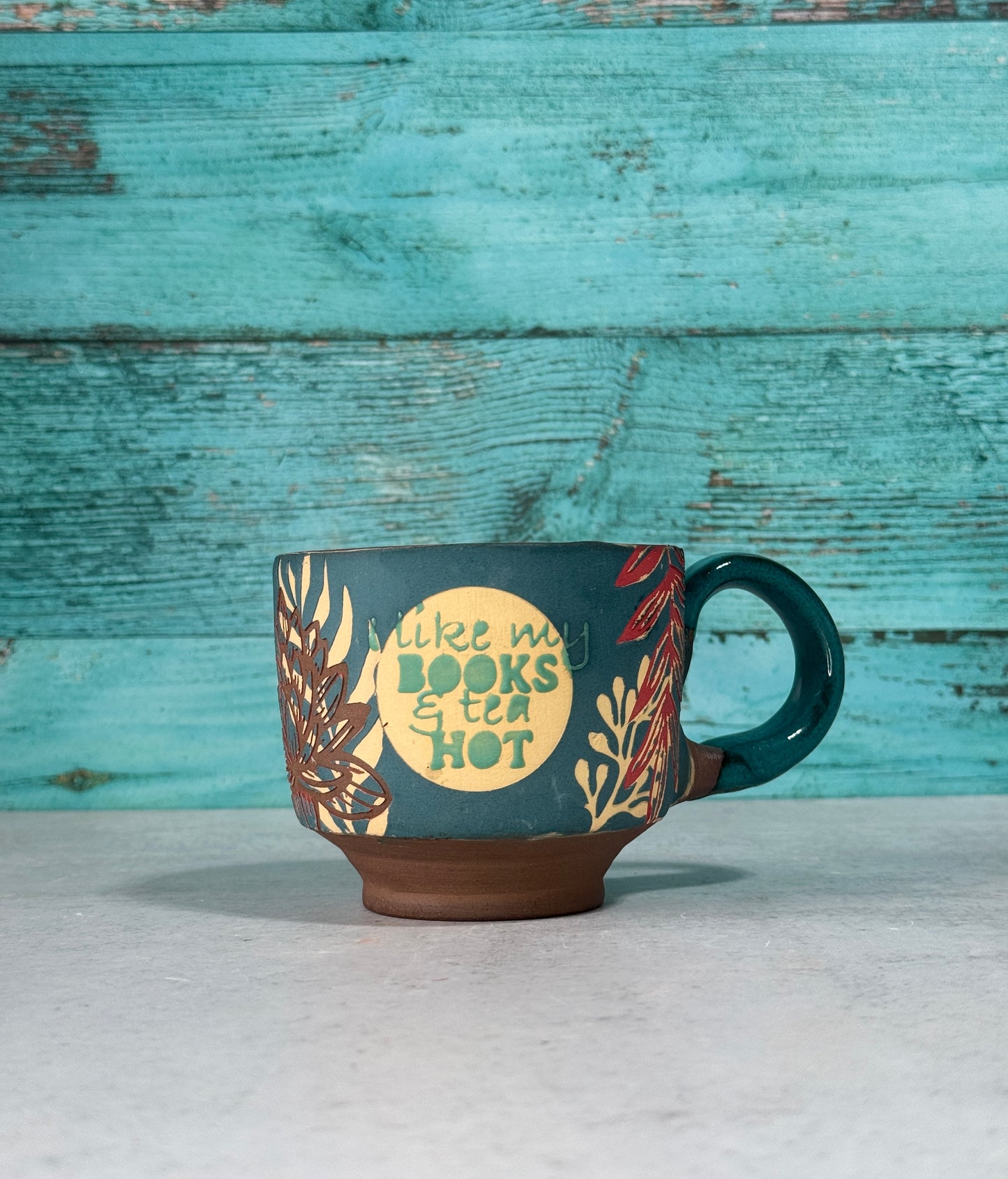 Mug - Books + Tea hot - 2