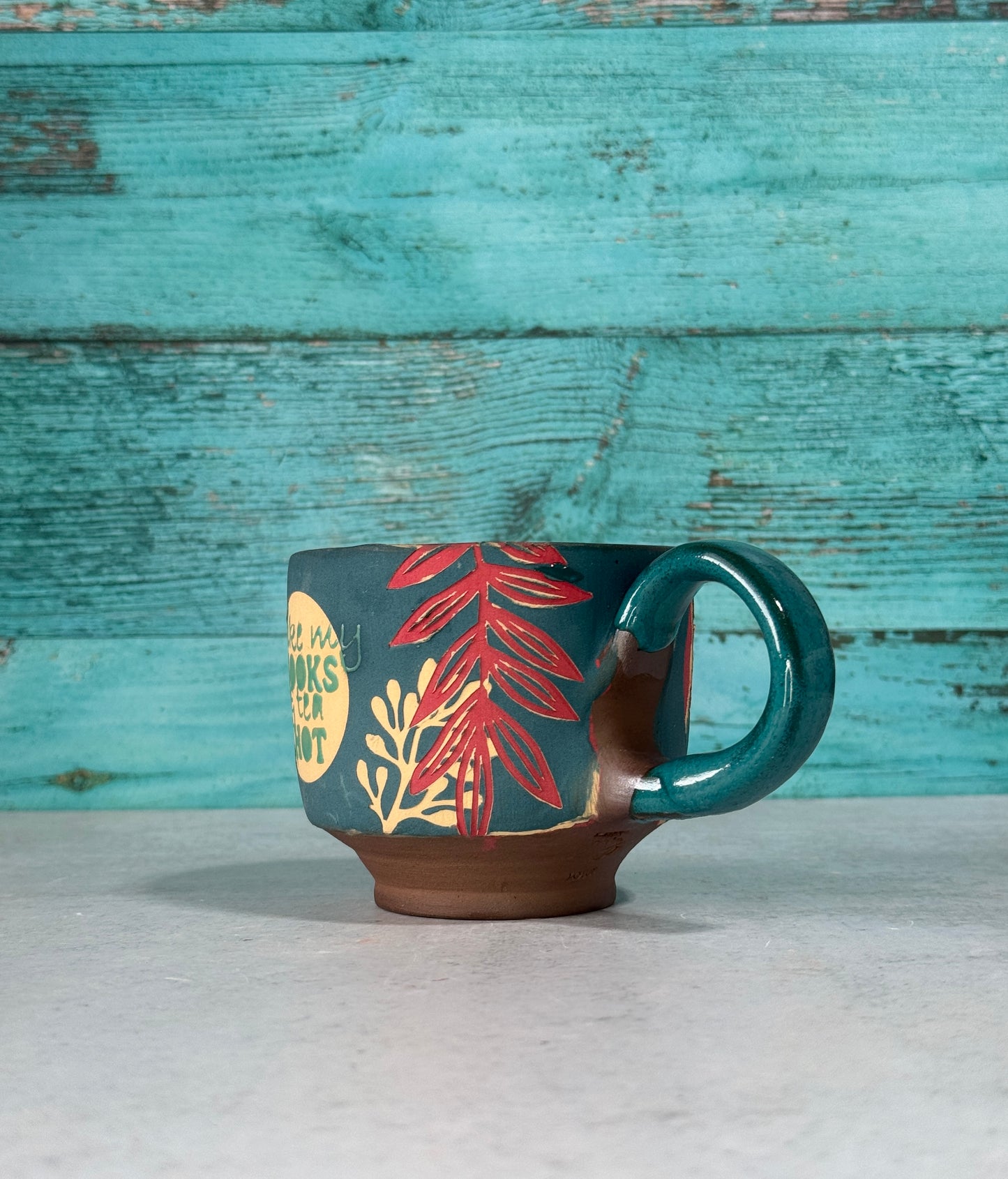 Mug - Books + Tea hot - 2