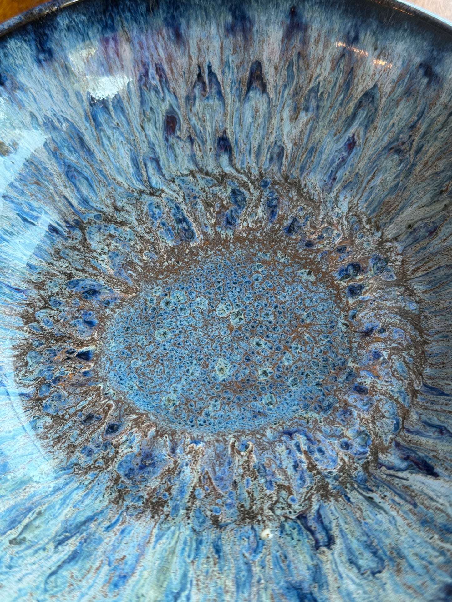 Plate/bowl - Peacock - Blue (Copy)