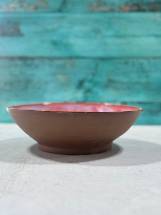 Bowl - Serving - medium red